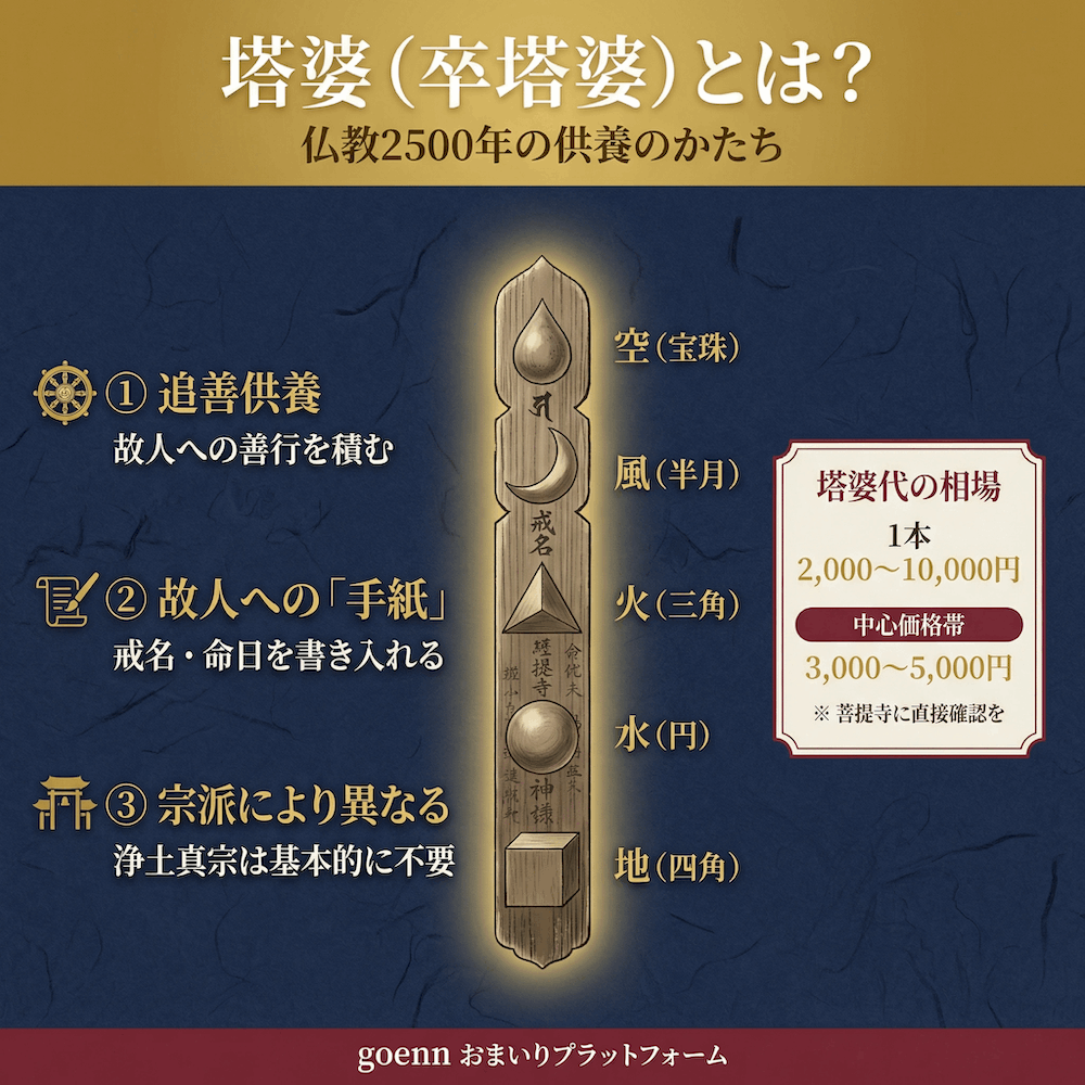 塔婆(卒塔婆)とは