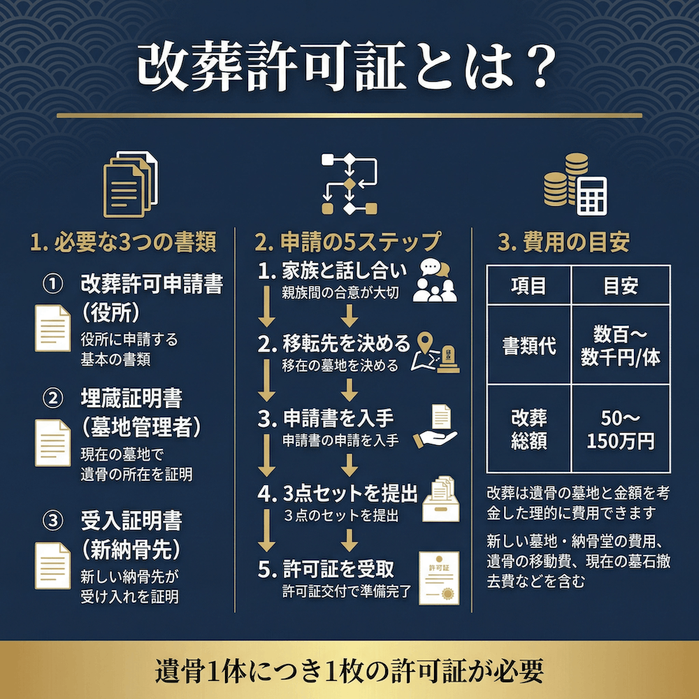 改葬許可証とは?