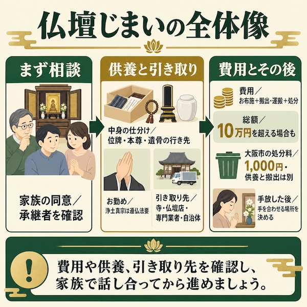 仏壇じまいの全体像